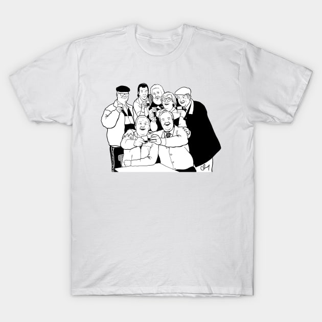 Still Game (White) T-Shirt by littlefence